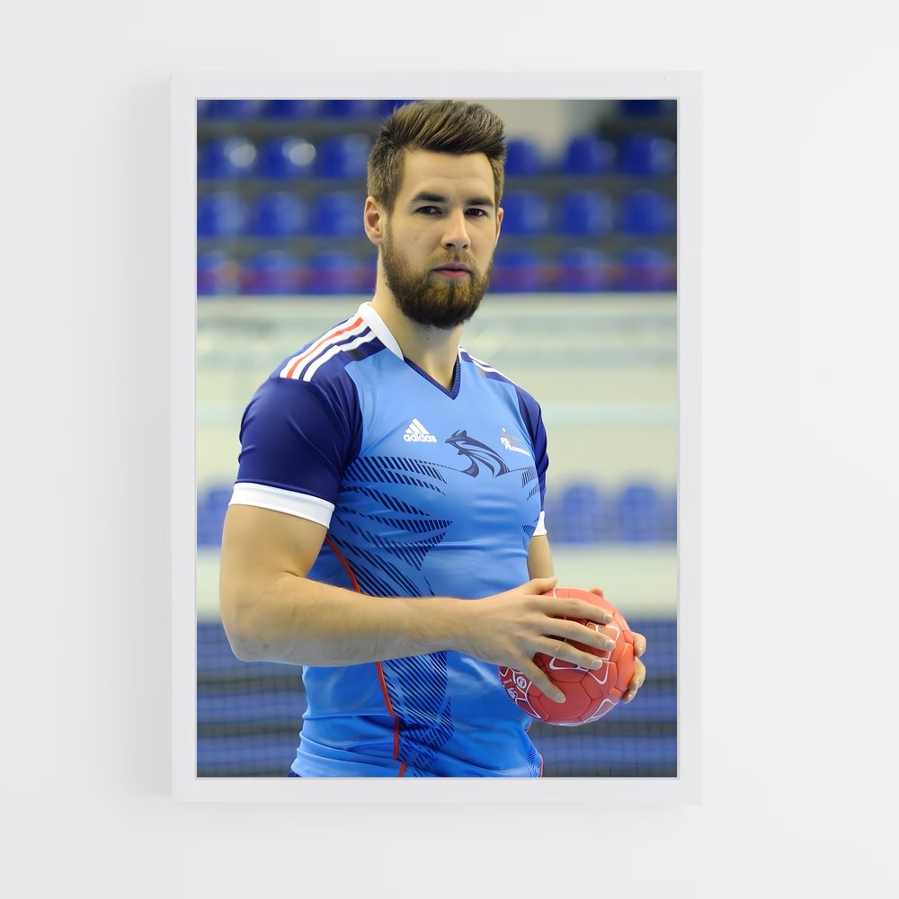 Poster Luka de karabatic – affiche Handball (vue 3)